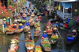 BANGKOK TEMPLE & CITY TOUR WITH FLOATING MARKET (L)